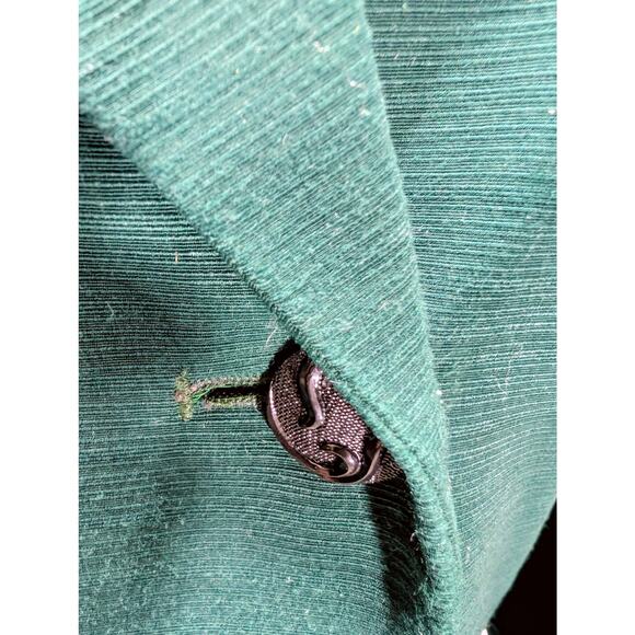 Vintage Madame D Faille Blazer Teal Green Longline Size 38 (US 6-8) - Picture 5 of 7